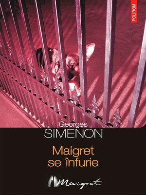 cover image of Maigret se înfurie